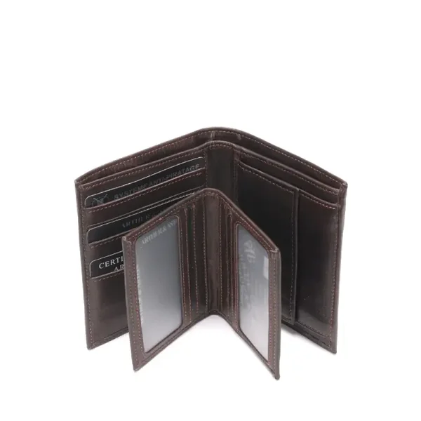 Grote portefeuille met kleingeld Arthur & Aston
