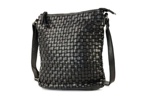 Gevlochten schoudertasje Bear Design Giulia