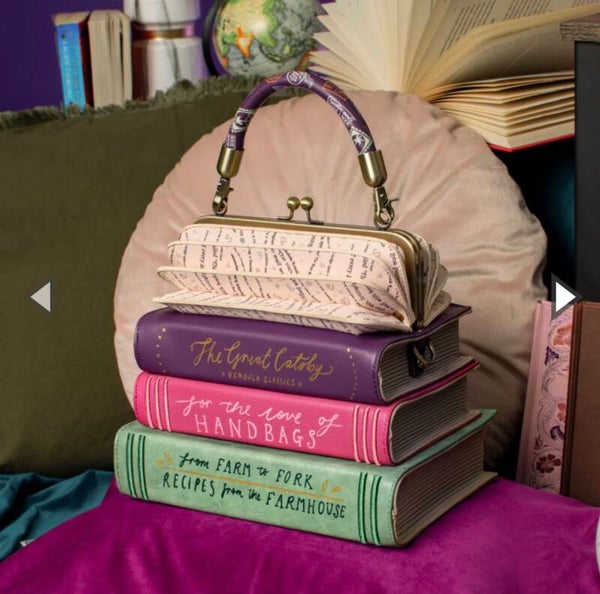 Turn the page bag | Travelling library bookshop | Vendula London