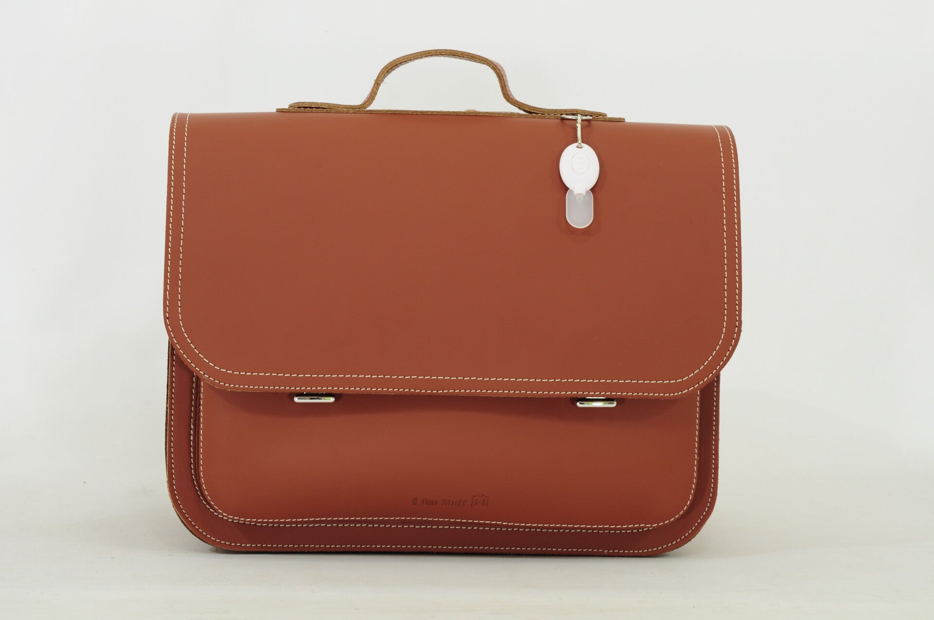 Lederen lagere school boekentas EFFEN Chestnut Own Stuff