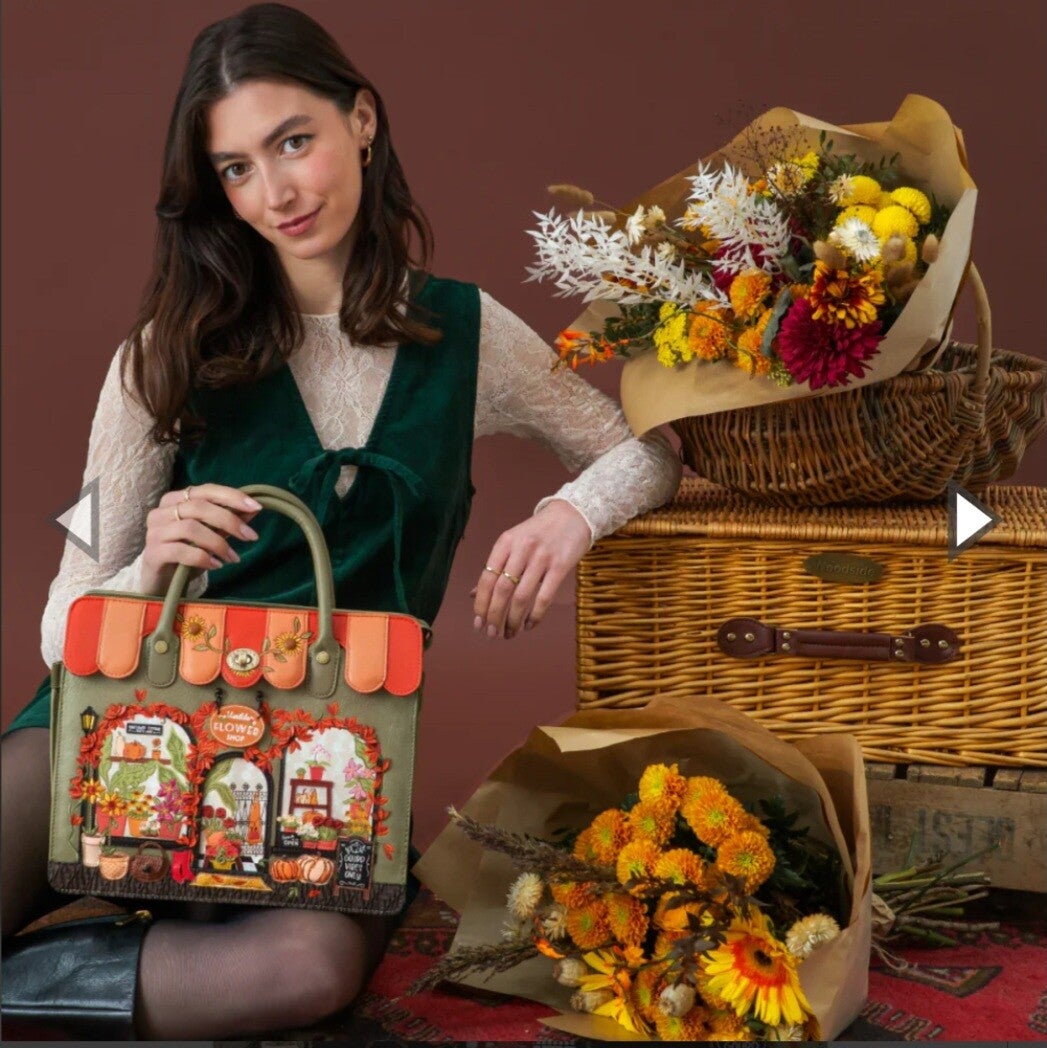 Harriet backpack | Flower Shop Amber Edition | Vendula London