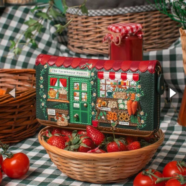 Large ziparound wallet | Farmhouse Pantry | Vendula London
