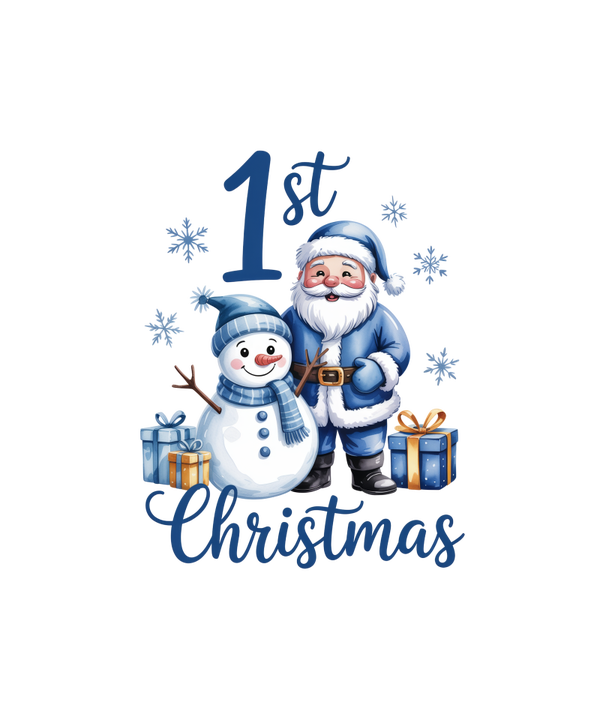 my first christmas blue