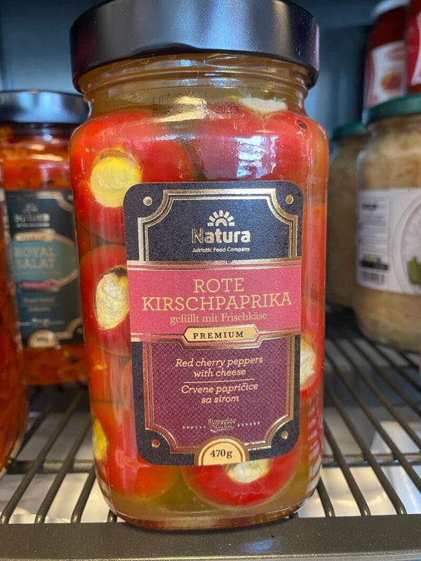 Rote Kirschpaprika 470g