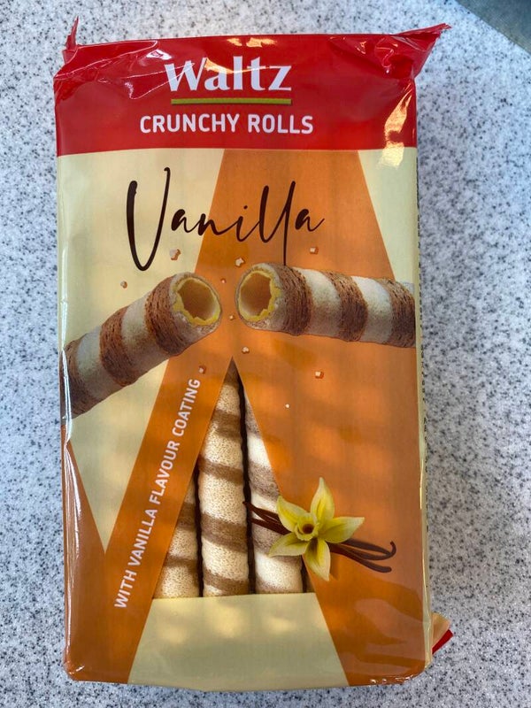 Crunchy Rolls Vanille Waltz 170g