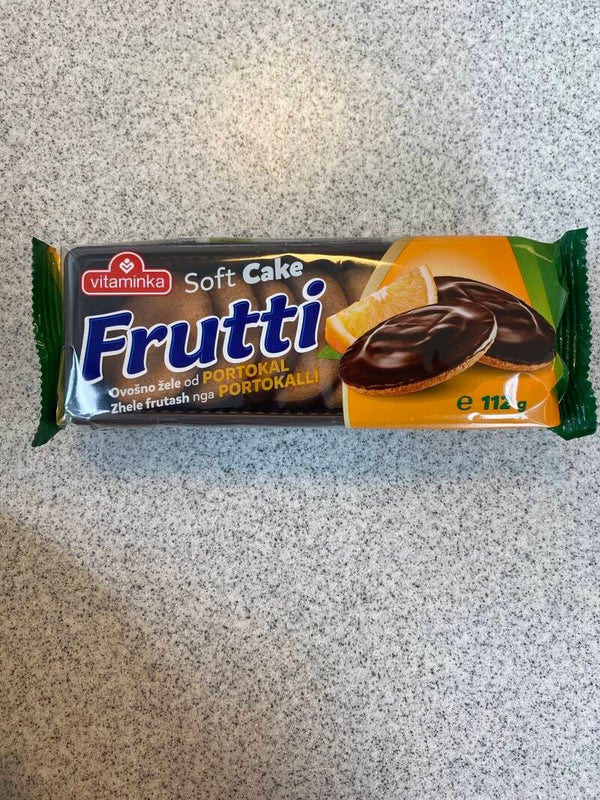 Soft Cake Orange Frutti 112g