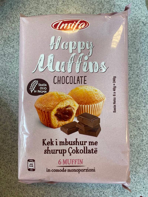 Muffins Chocolate 240g