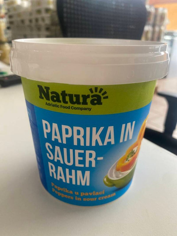 Paprika In Sauerrahm 700g