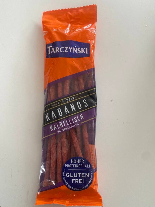 Kabanos Kalbfleisch mit Geflügelfleisch