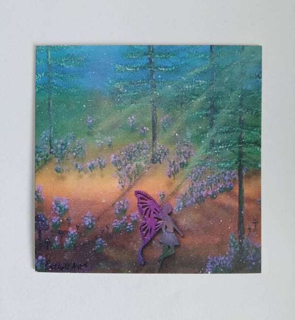 "Amongst the Bluebells" Greeting Card