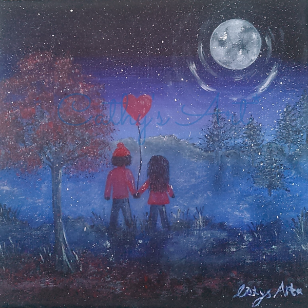 Original Acrylic Painting "Love"