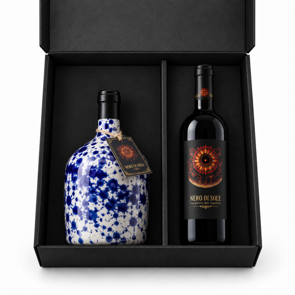 Dalla ceramica al vino — Coffret des Pouilles