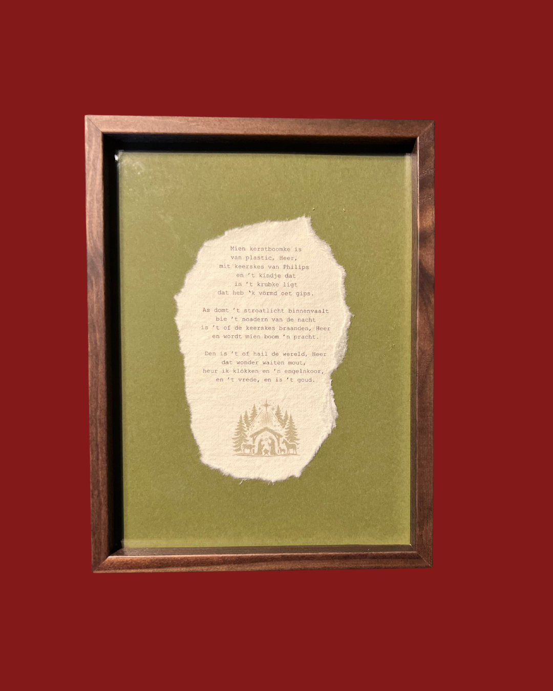 Kerstcadeau 'Kerstboomke'