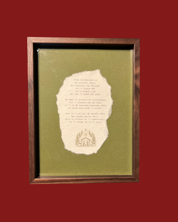 Kerstcadeau 'Kerstboomke'