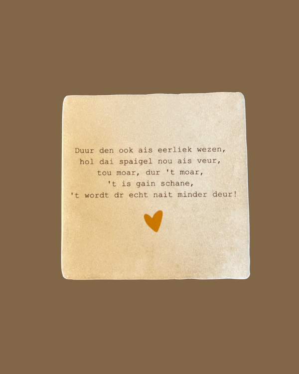 Tegel 'Eerliek' 10x10 cm