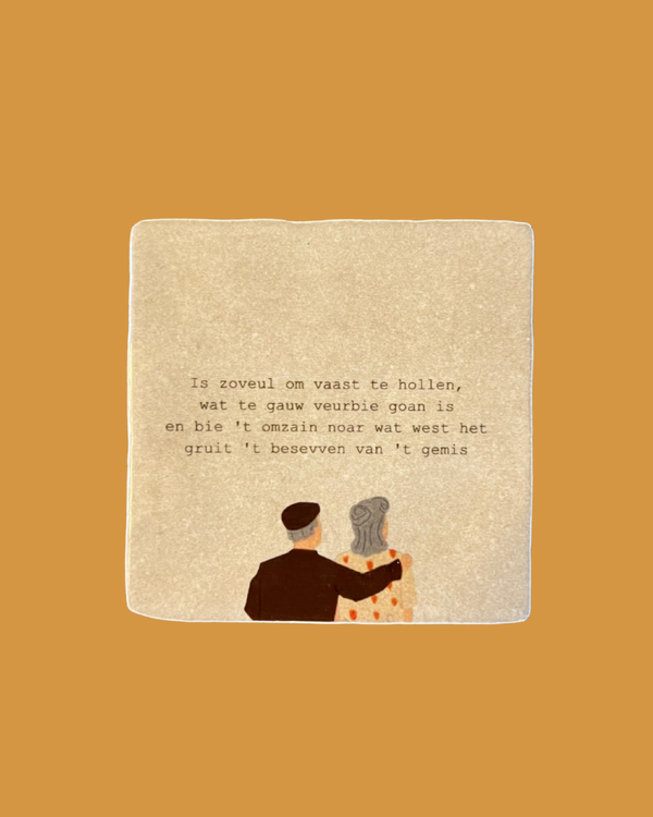 Tegel 'Vaast hollen' 10x10 cm