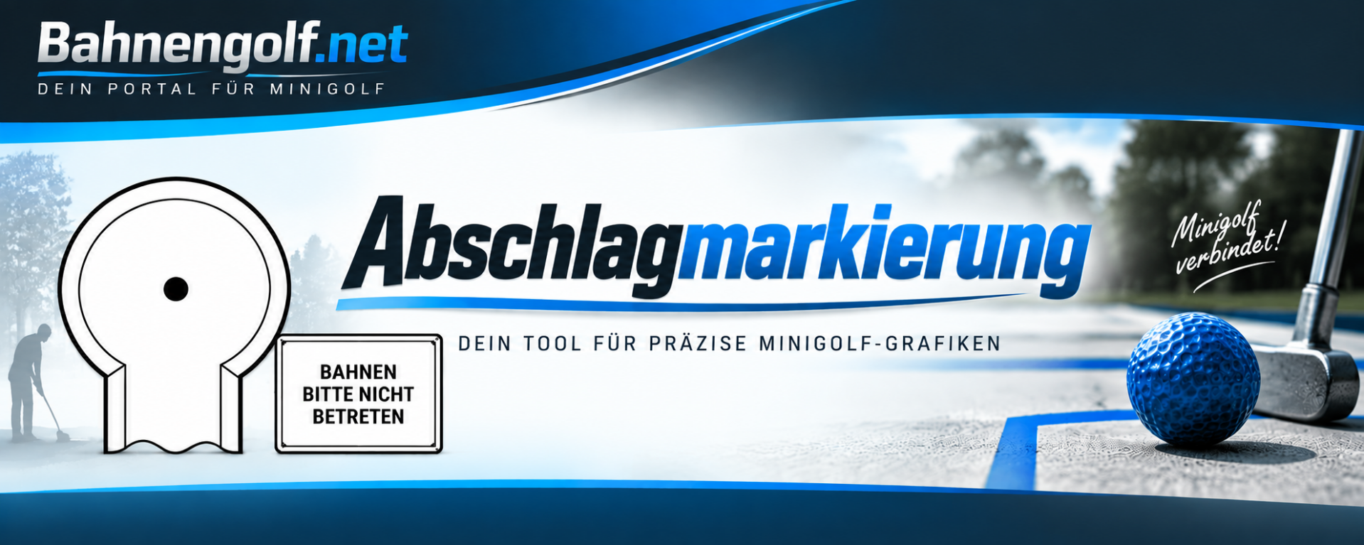 Abschlagmarkierung