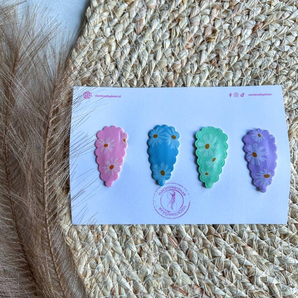 Set pastel madelief