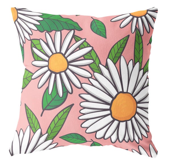 Buitenkussen margrietjes