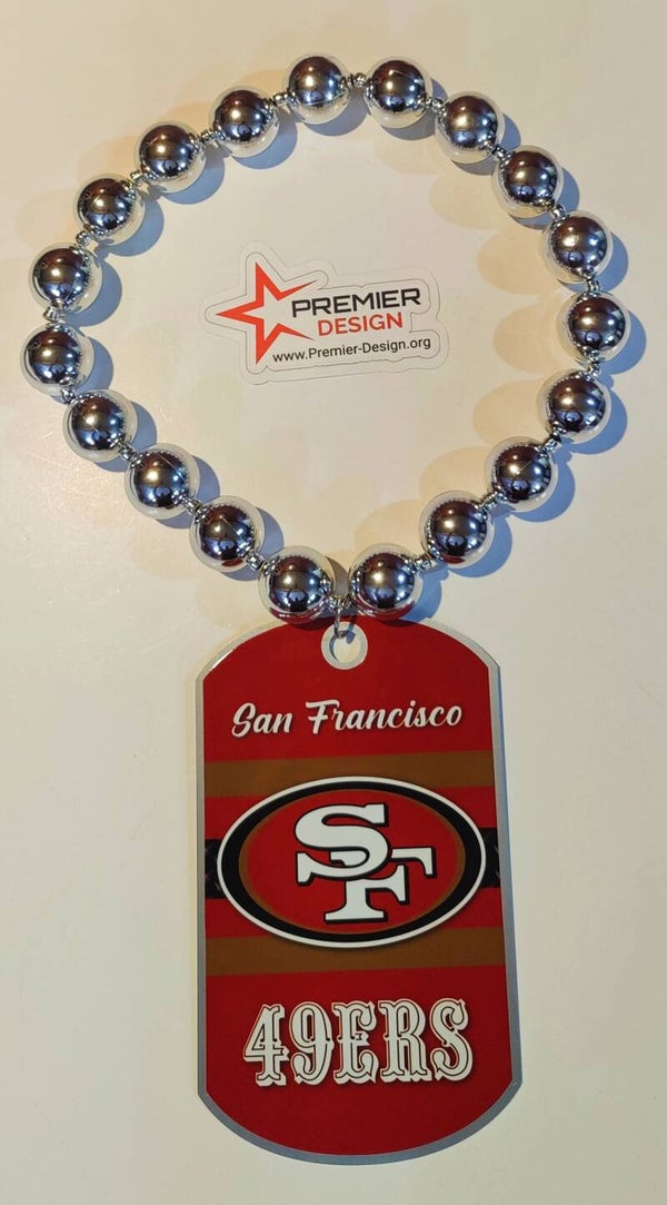 San Francisco 49ERS Jumbo Dog Tag