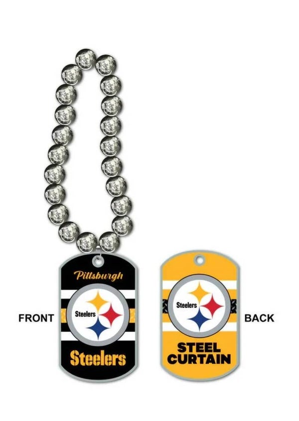 Pittsburg Steelers Jumbo Dog Tag