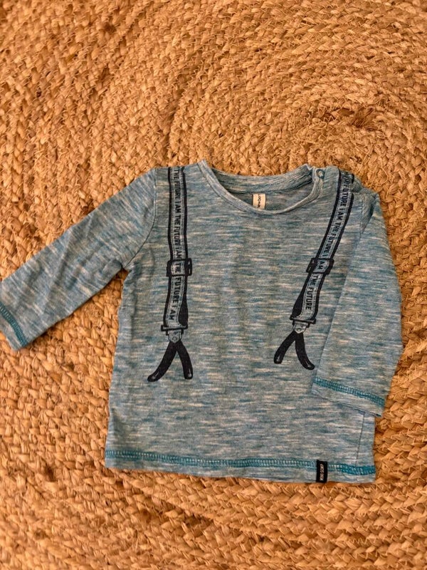 Shirt met Lange mouwen (blauw)