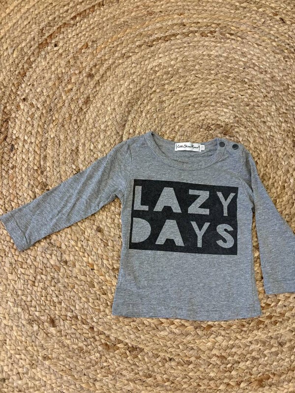 Shirt met lange mouwen (grijs)