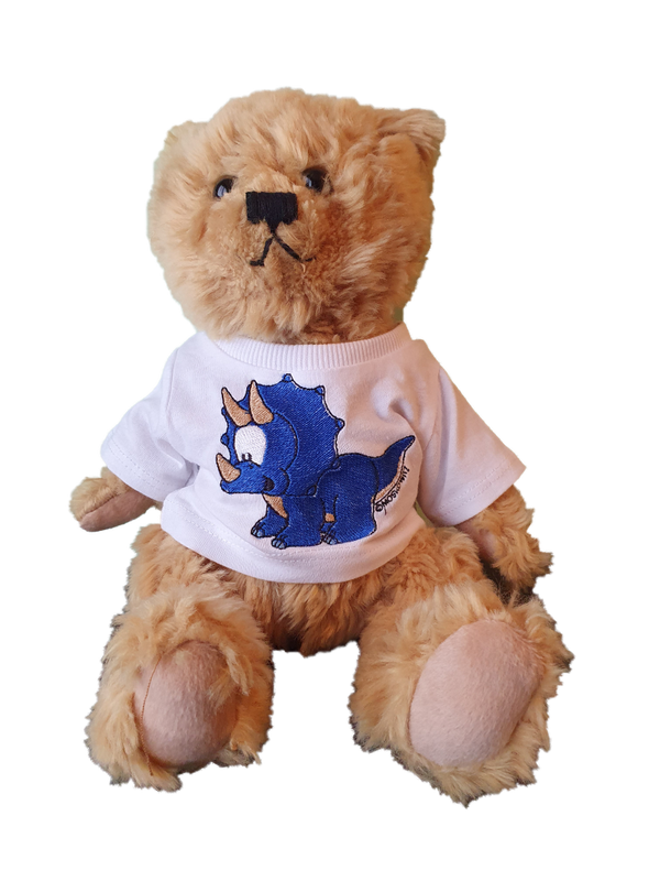 Plüschbärli mit Shirt bestickt Grösse L