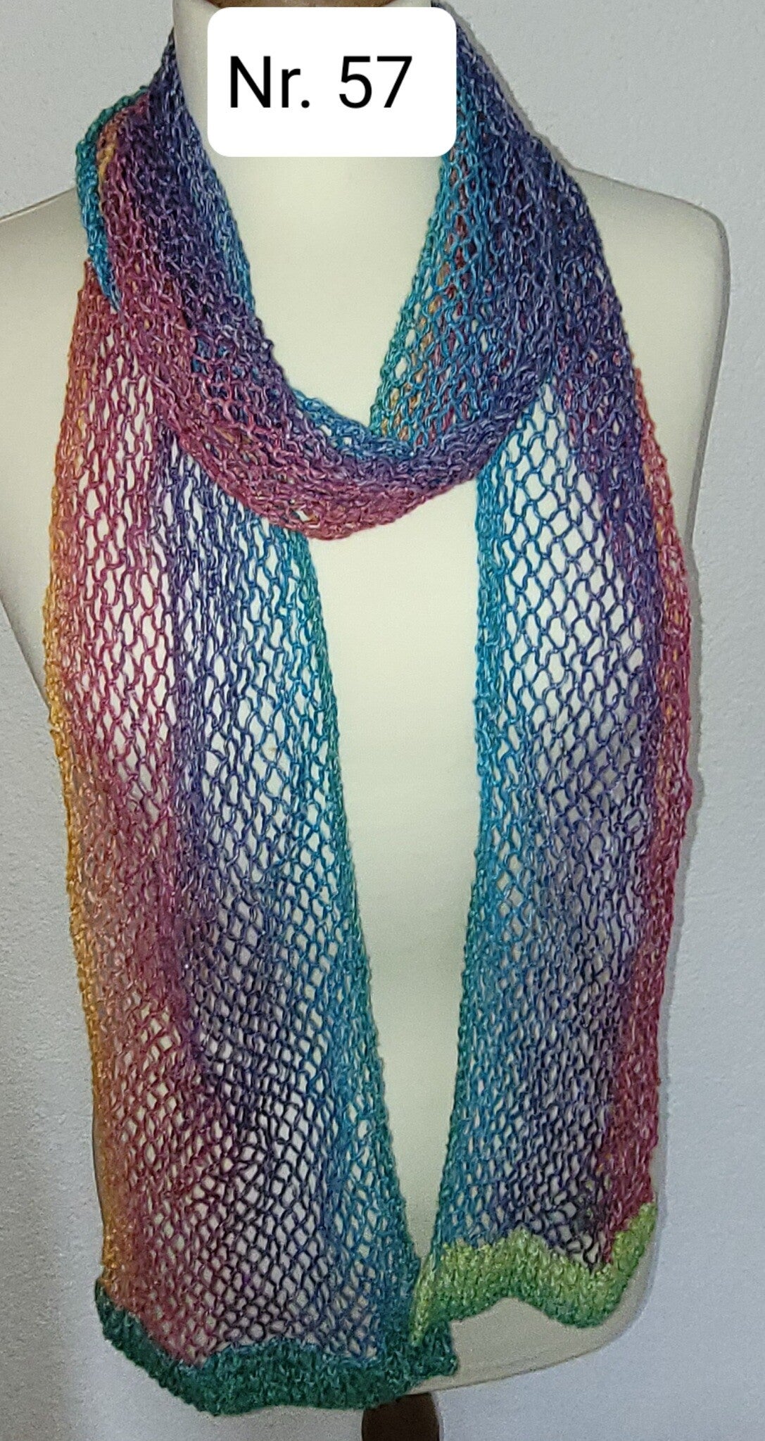 Nr. 57 gerader Schal