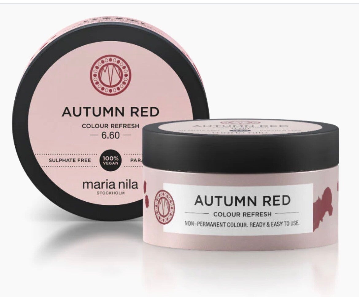 Colour refresh Autumn Red