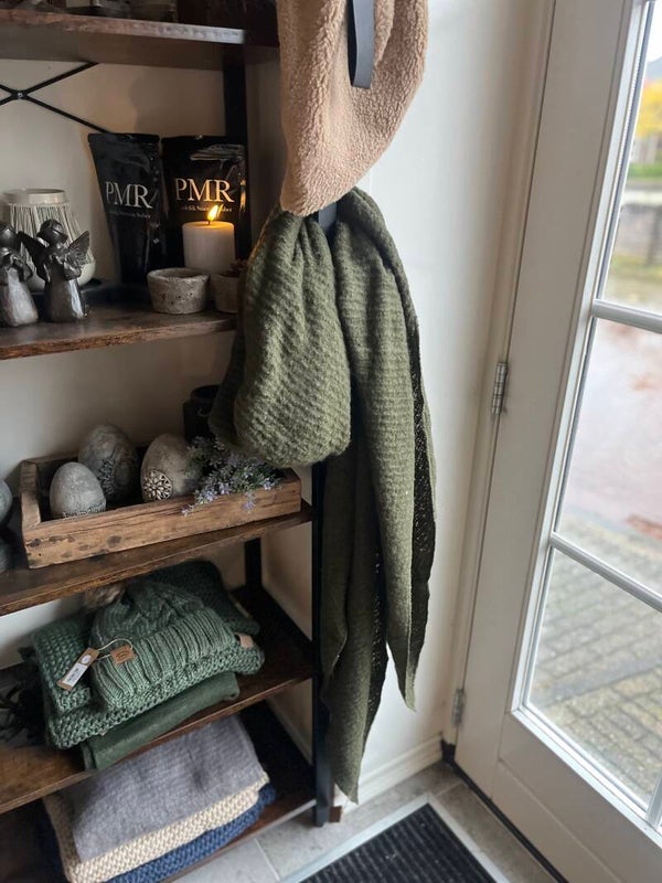 Dark green Saalbach sjaal