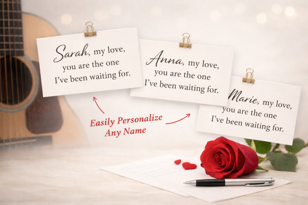 Gepersonaliseerde Liefdesliedjes