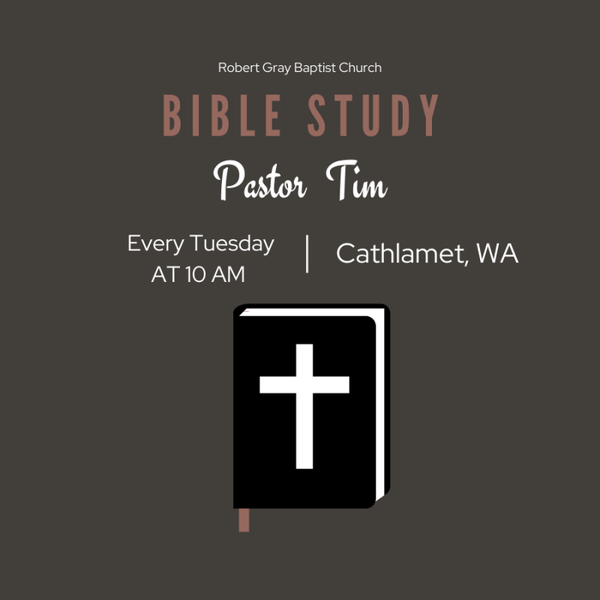 Bible Study with Pastor Tim