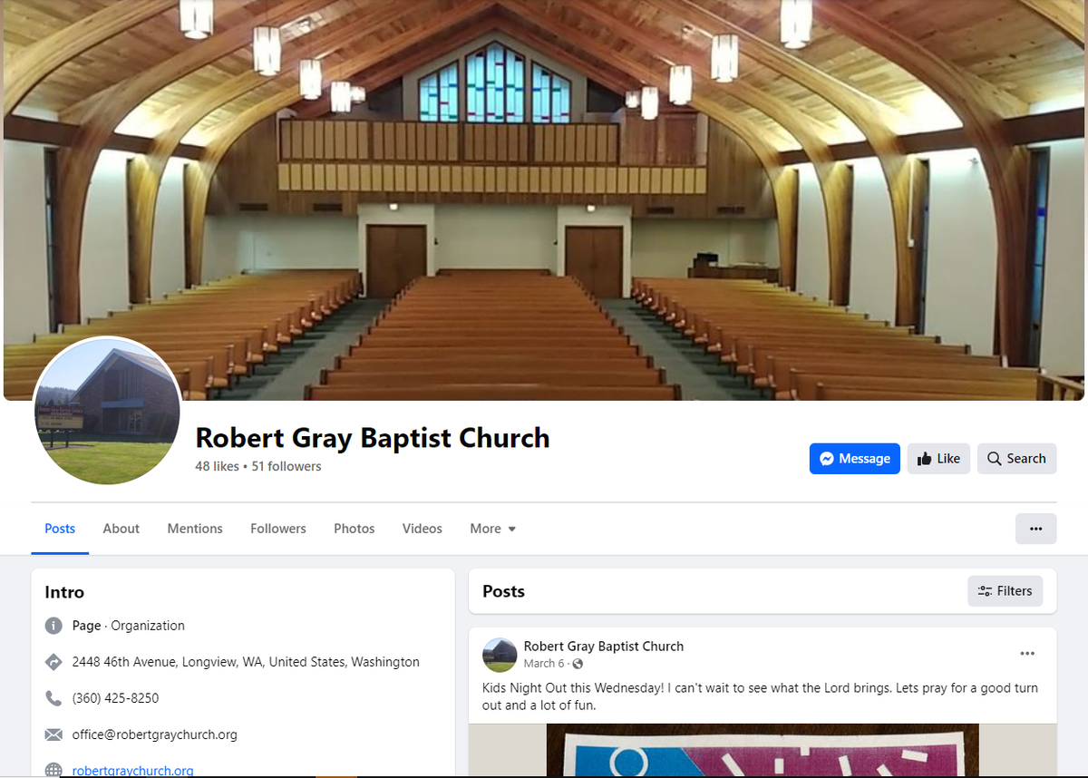 Robert Gray Baptist Church 4