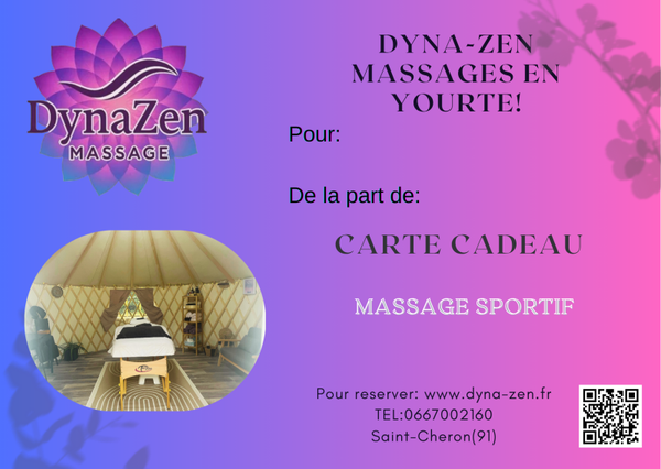 E carte cadeau 🔥 Massage Deep Tissue( Massage Sportif)
