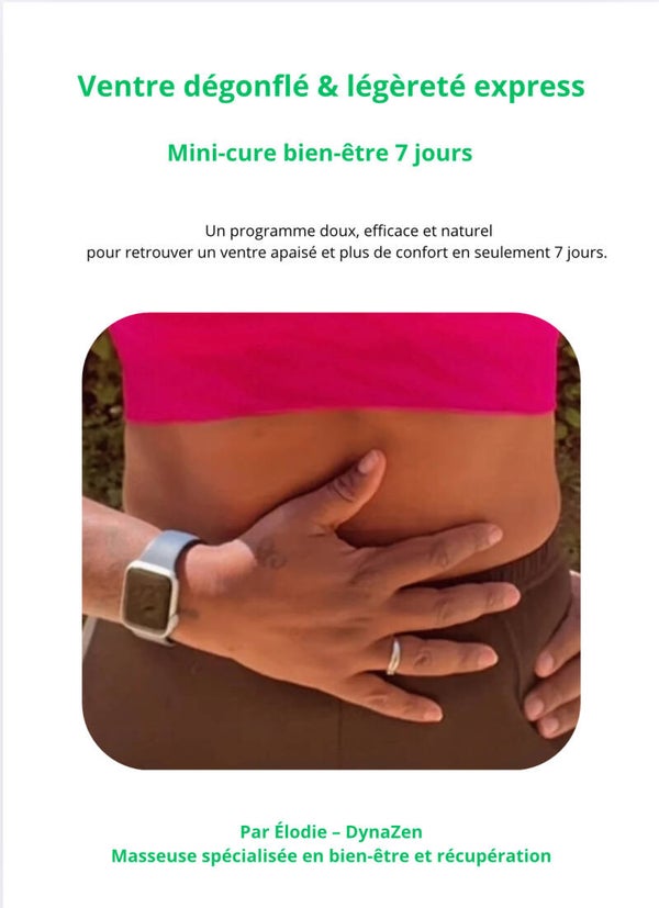 Mini-Programme "Ventre Léger" – 7 jours pour un bien-être optimal