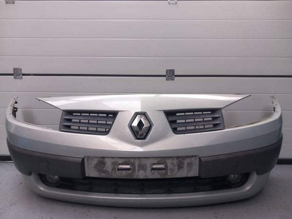 Renault Megane II Voorbumper MV632 Zilver Grijs