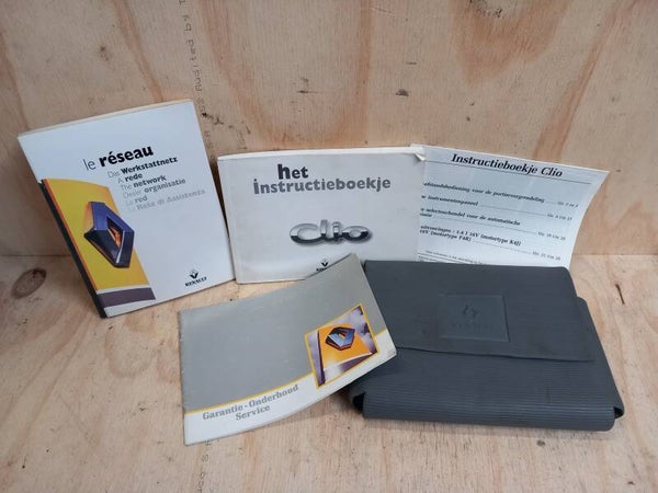 Renault Clio II Instructieboekjes