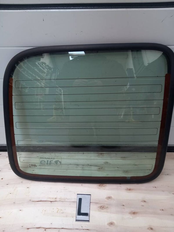 Renault Kangoo I Achterruit Links + Rubber