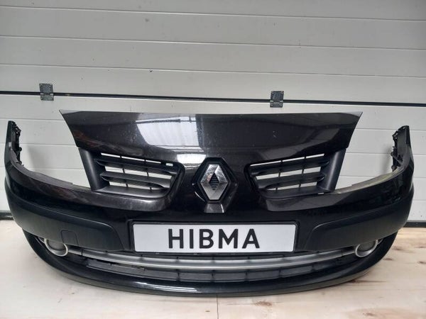 Renault Scenic II Voorbumper Zwart NV676
