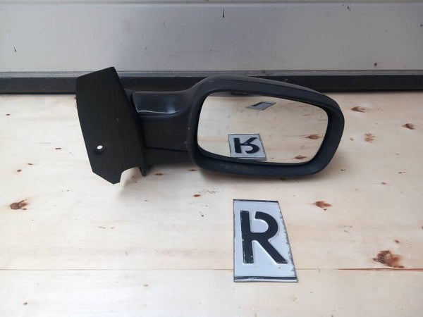Renault Scenic II Spiegel Rechts Zwart NV676 Inklapbaar Elek