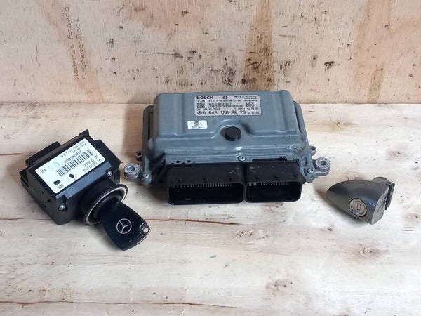 Mercedes A-klasse W169 200 CDI Sleutelset + ECU A6401509079