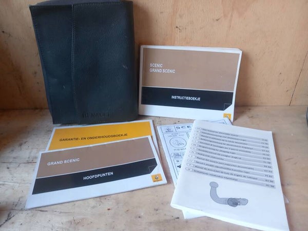Renault Scenic III Instructieboekjes