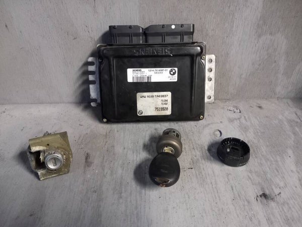 Mini Cooper R50 1.6 16v Sleutelset + ECU 7514587-01