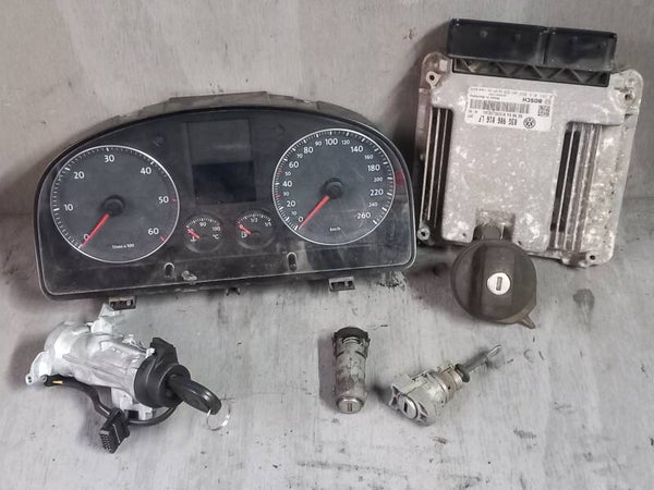 Volkswagen Caddy III Sleutelset + ECU 03G906016LF