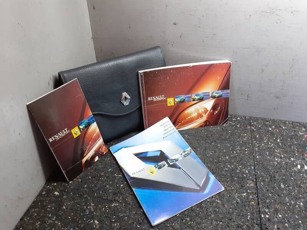 Instructie Boekjes Compleet 1999 t/m 2003  Renault Scenic