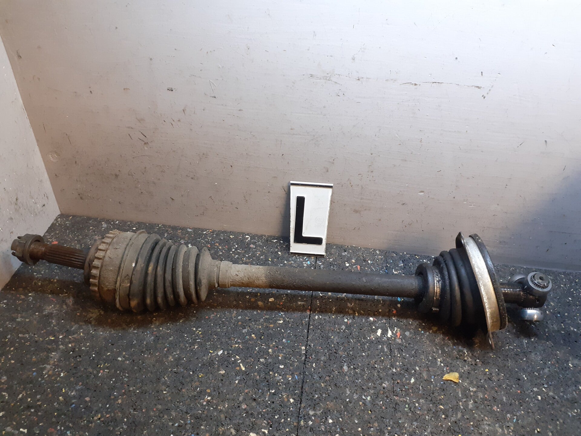 Renault Clio II 1.2-16V Aandrijfas Links +ABS