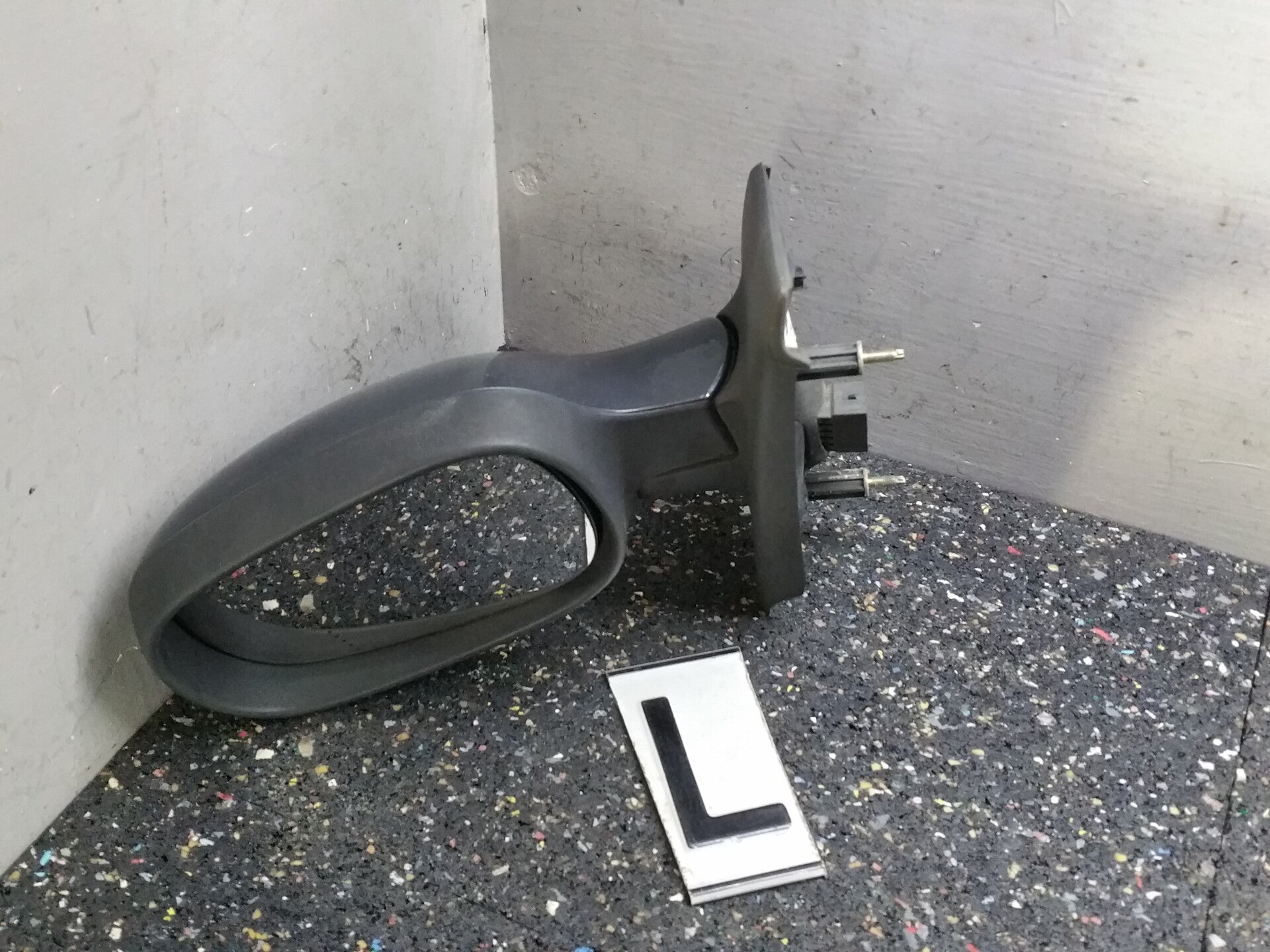 Spiegel Links Grijs TEB66 99 t/m 03 Renault Megane Scenic I