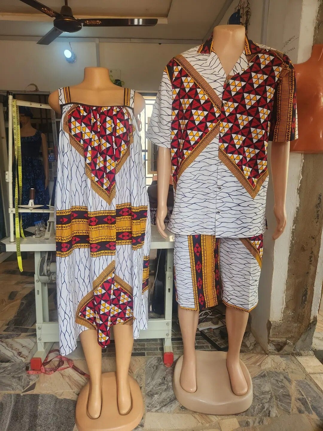 African Ankara atires