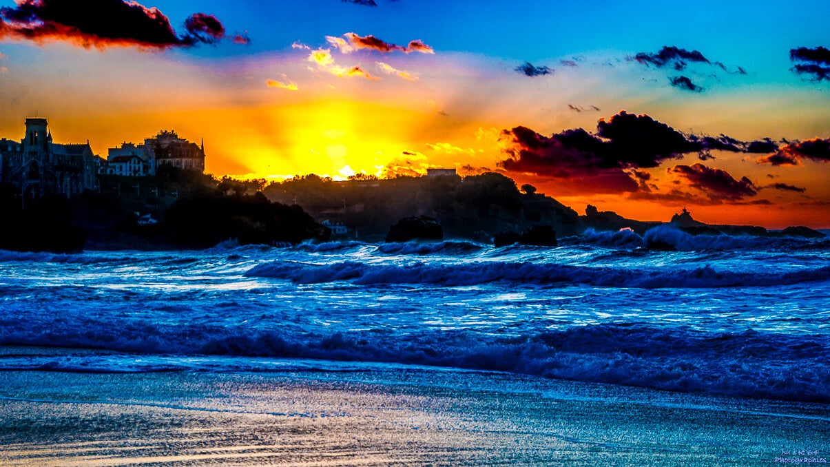 Biarritz_coucher-de-soleil_grande-plage_